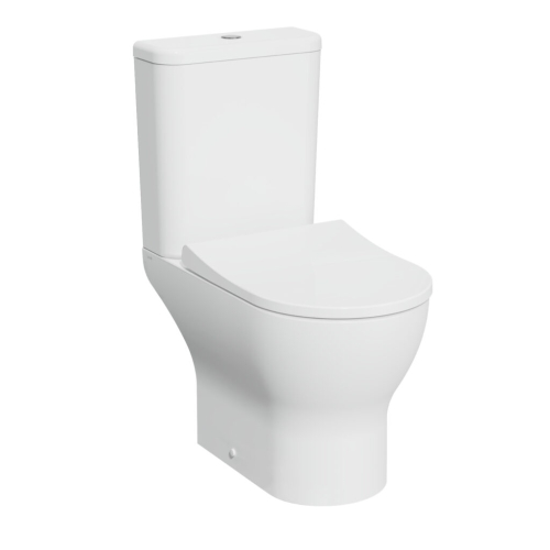 Унітаз підлоговий VitrA Mia R SmoothFlush 88-9867B003-7205 з бачком та сидінням Soft Close фото