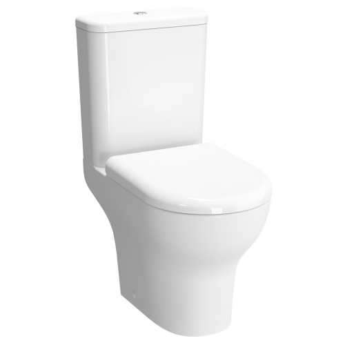Унітаз підлоговий VitrA Zentrum Rim - Ex 88-9824B003-7216 з бачком та сидінням Soft Close фото